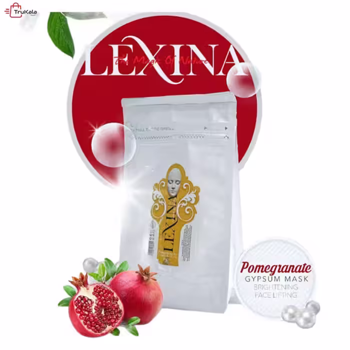 ماسک گچی انار ( جیپسوم ) لکسینا 250 گرم LEXINA