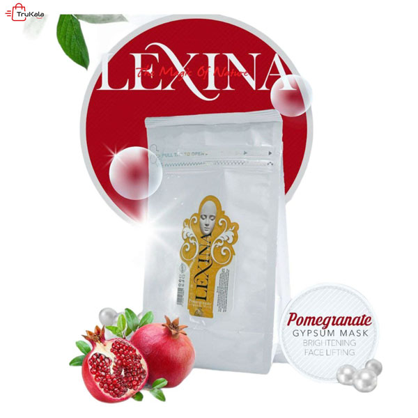 ماسک گچی انار ( جیپسوم ) لکسینا 250 گرم LEXINA