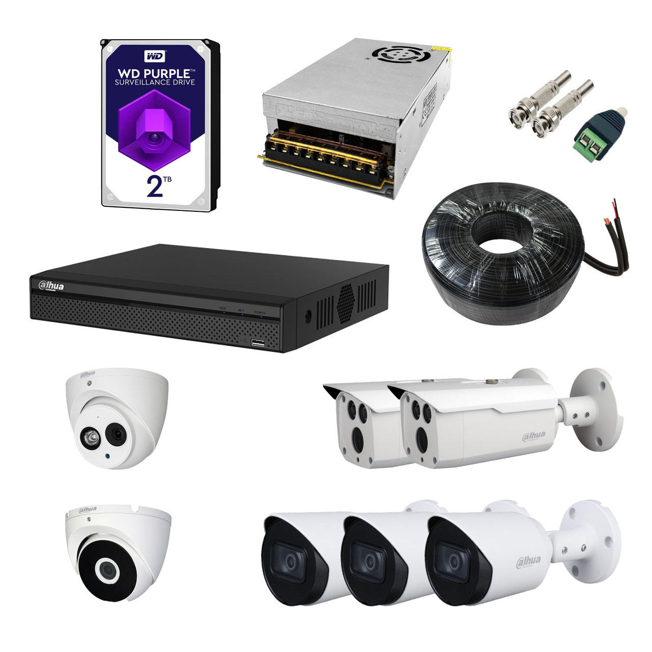 مشخصات، قیمت و خرید سیستم امنیتی داهوا مدل DP72S2512-N