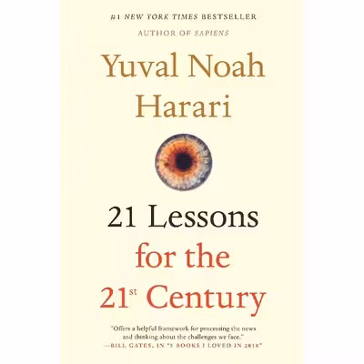 کتاب 21Lessons for the 21st Century  اثر Yuval Noah Harari نشر Spiegel &amp; Grau