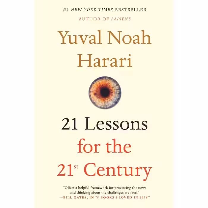 کتاب 21Lessons for the 21st Century  اثر Yuval Noah Harari نشر Spiegel &amp; Grau