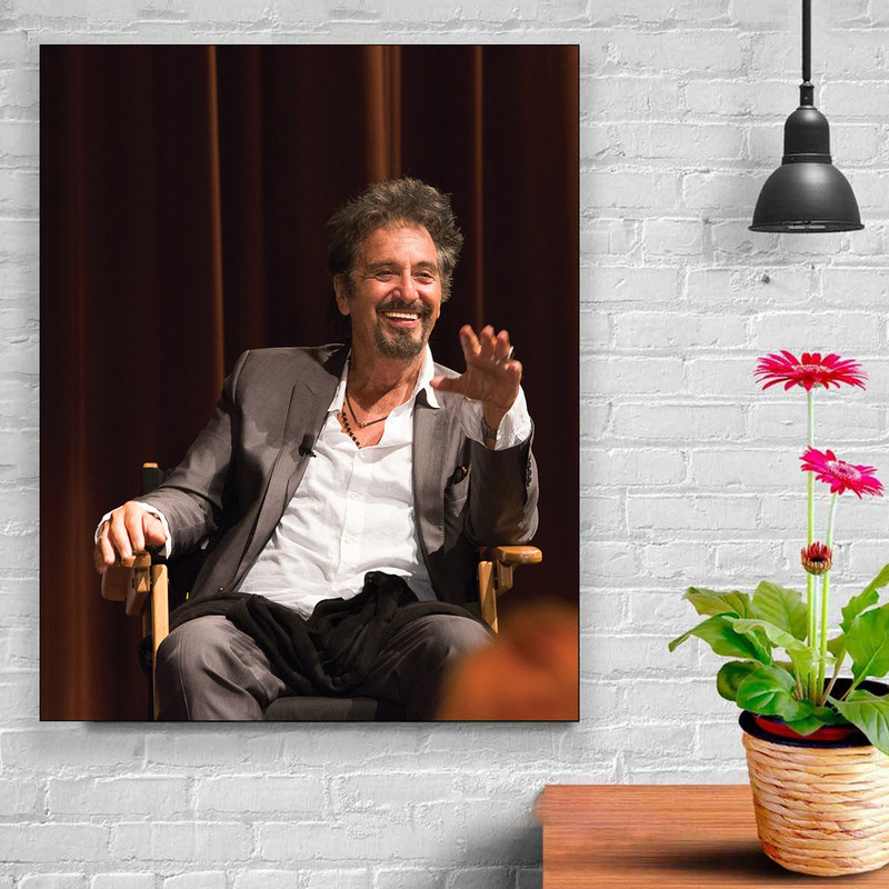 تابلو شاسی طرح آلپاچینو مدل 001 | دنیای قاب