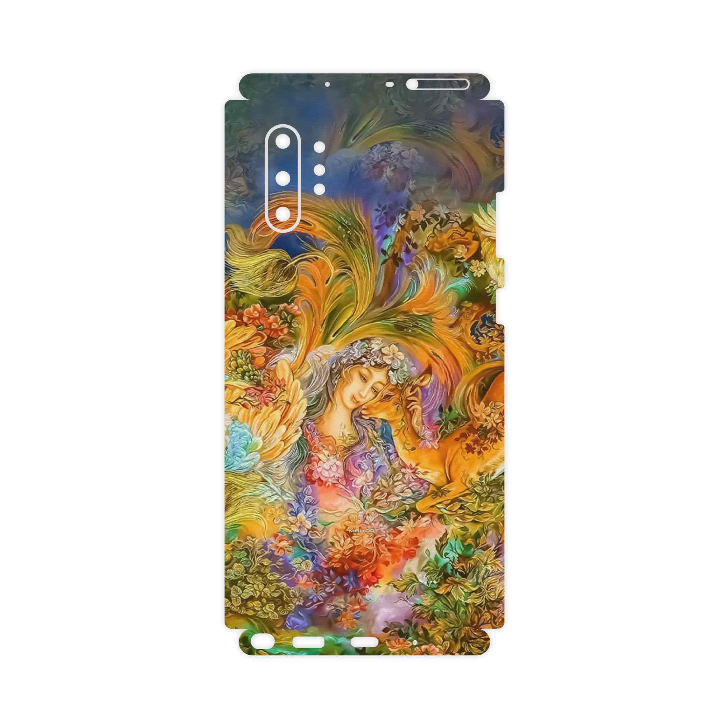 برچسب پوششی ماهوت مدل Persian miniature 3-FullSkin مناسب برای گوشی موبایل سامسونگ Galaxy Note 10 Plus
