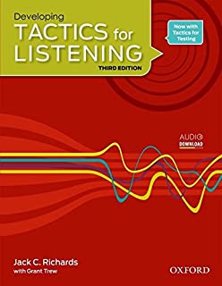 Tactics for Listening Developing 3rd Audio script QR کتاب