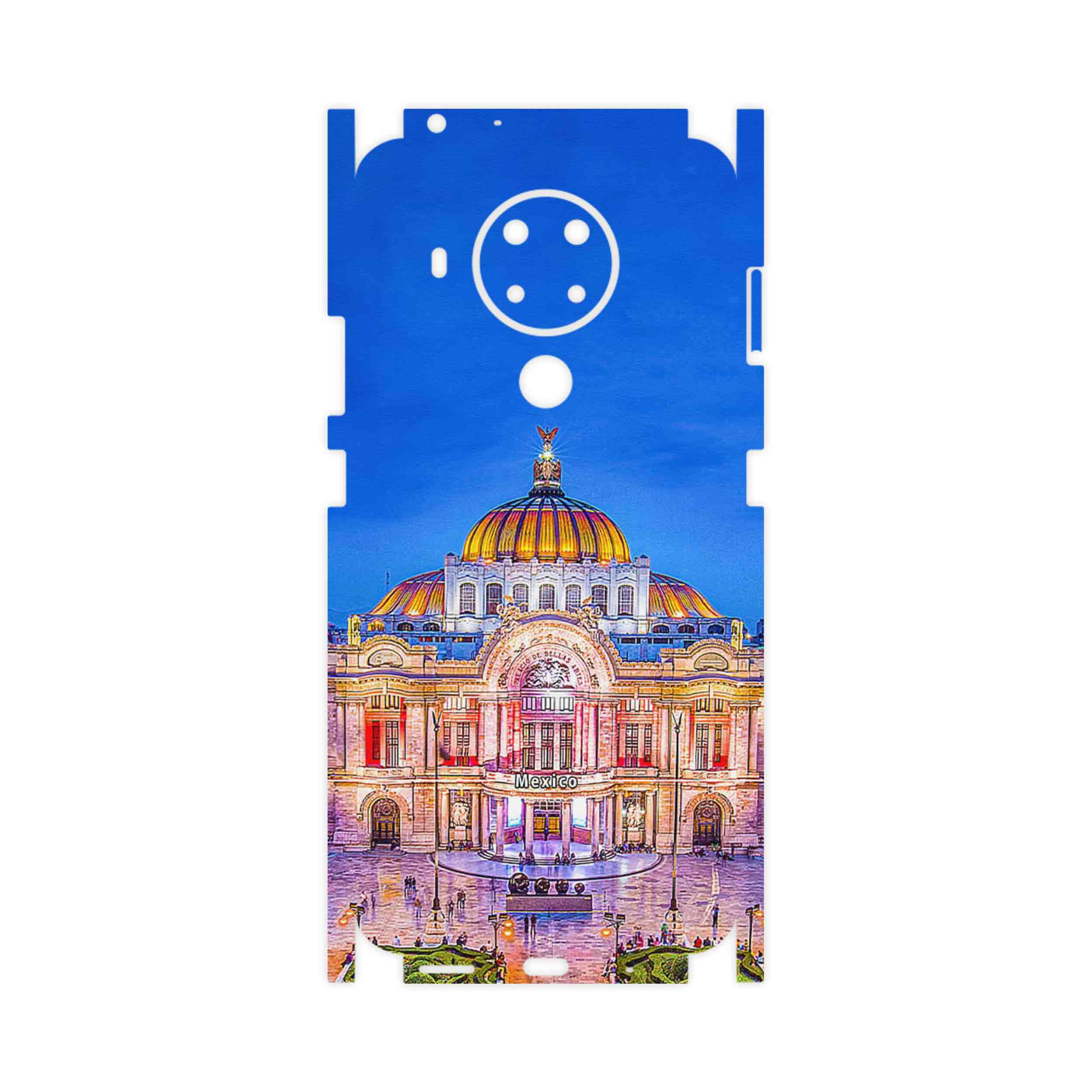 برچسب پوششی ماهوت مدل Mexico City-FullSkin مناسب برای گوشی موبایل نوکیا 5.4