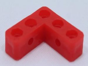 اتصال سازه پلاستیکی L پنج سوراخ