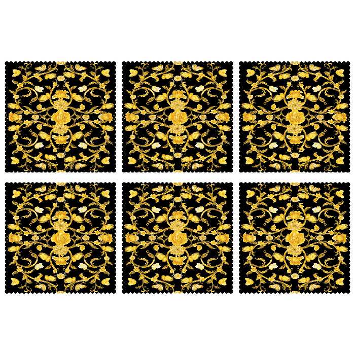 زیربشقابی مدل U1-42156 بسته 6 عددی