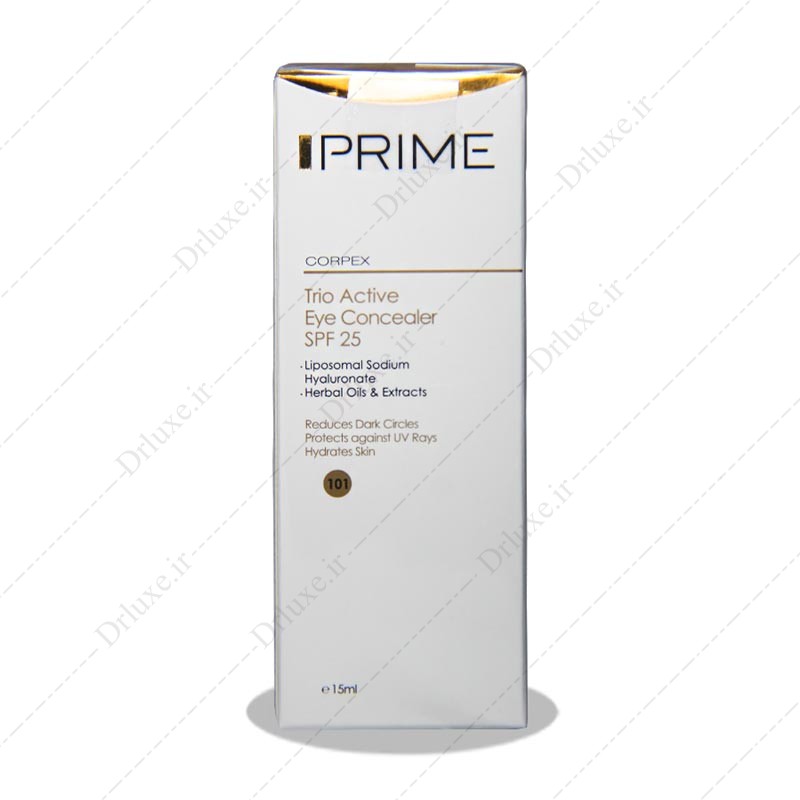 قیمت و خرید کانسیلر دور چشم SPF25 شماره 101 پرایم 15 میلی لیتر- دکتر لوکس