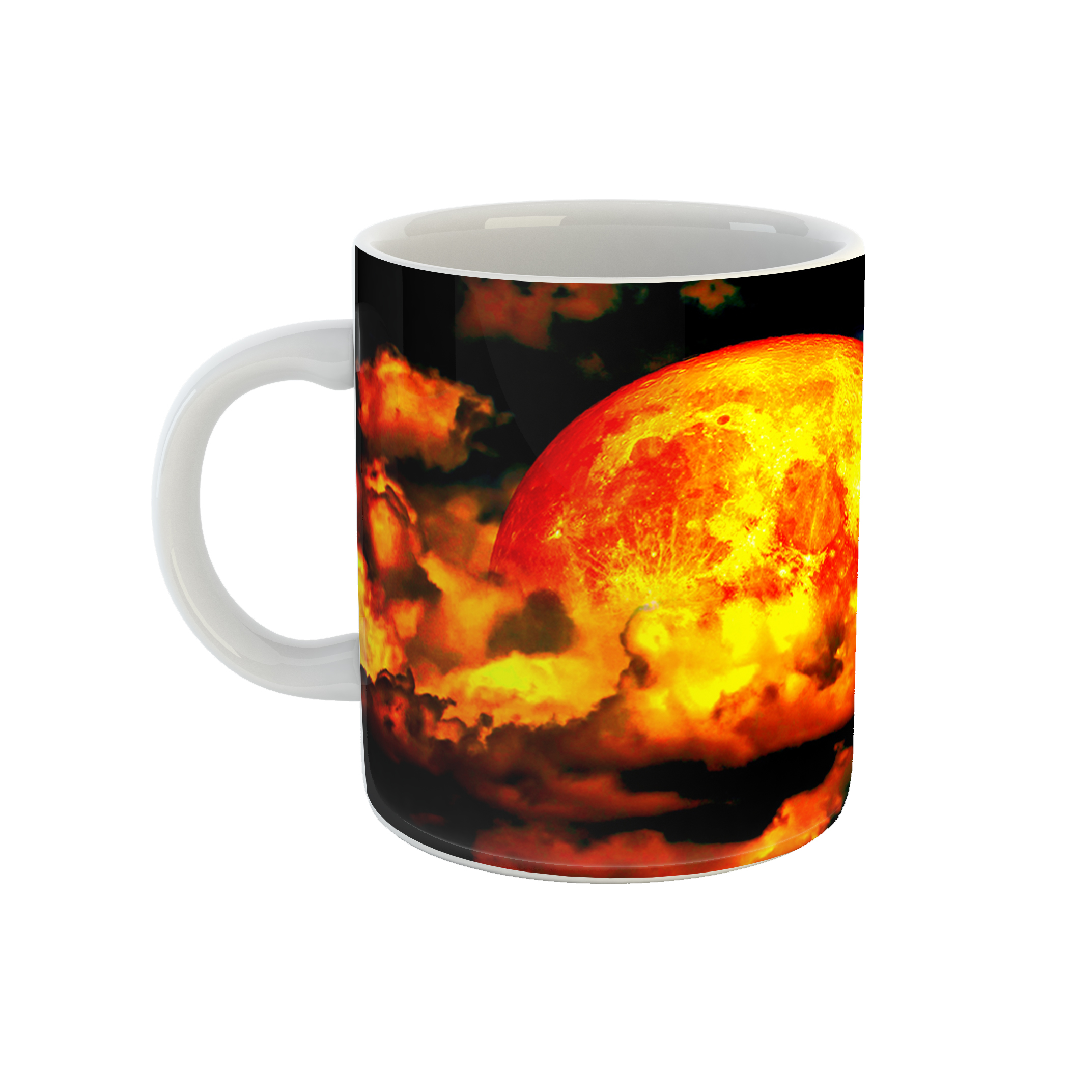 ماگ طرح ابر و ماه کد 01