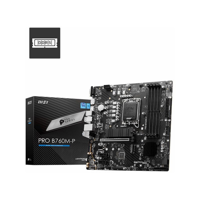 مادربرد ام اس آی مدل PRO B760M-P DDR5 - فروشگاه کارما آی‌تی