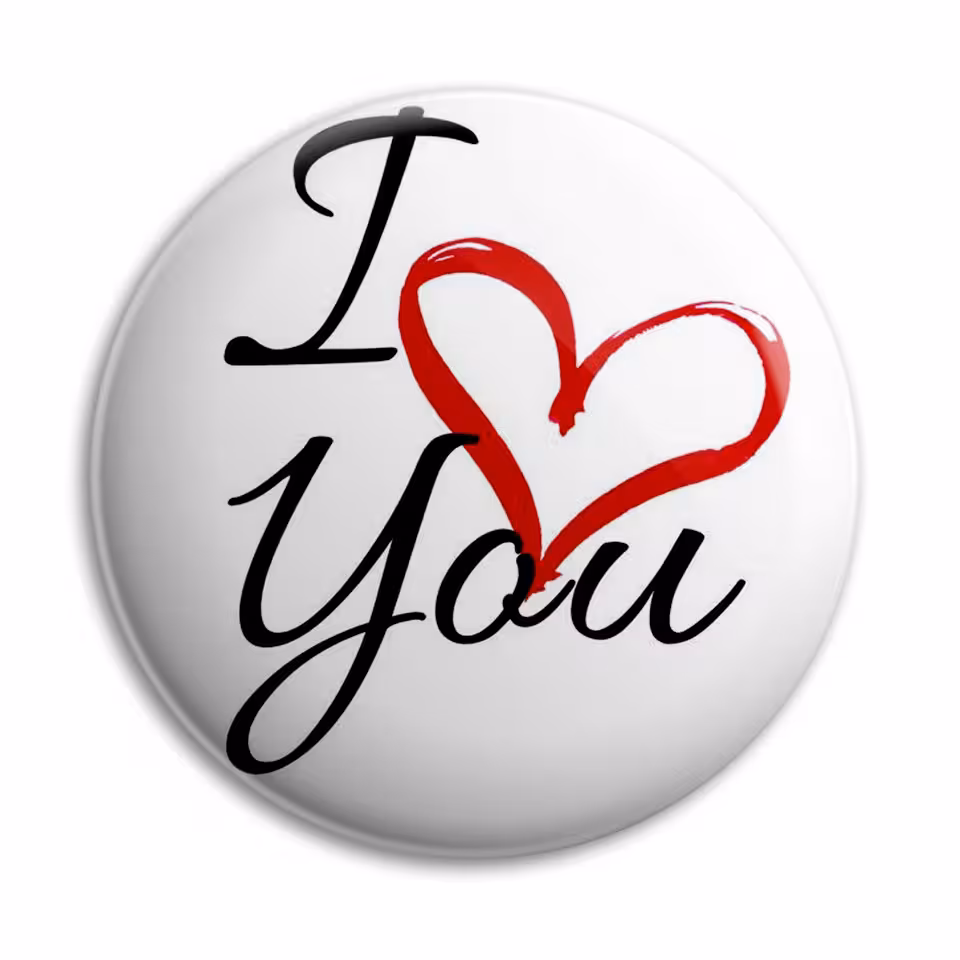 پیکسل پرمانه طرح I Love you کد pm.5524