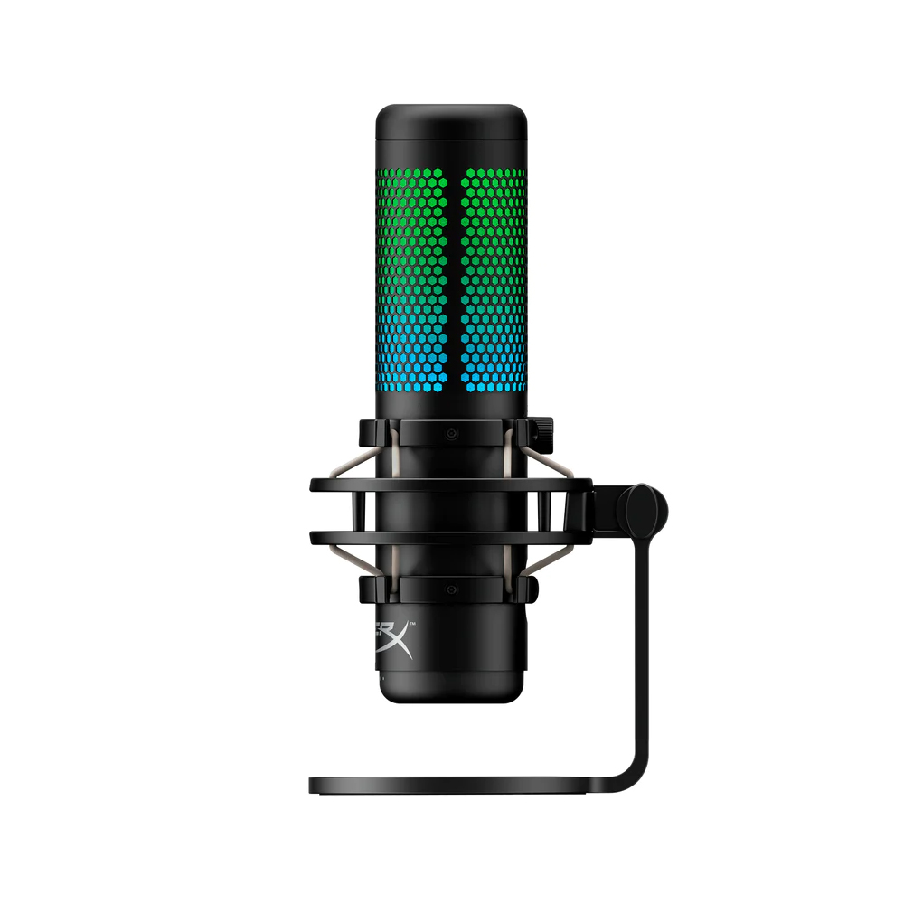 میکروفون گیمینگ هایپر ایکس HyperX QuadCast S Black Gaming Microphone