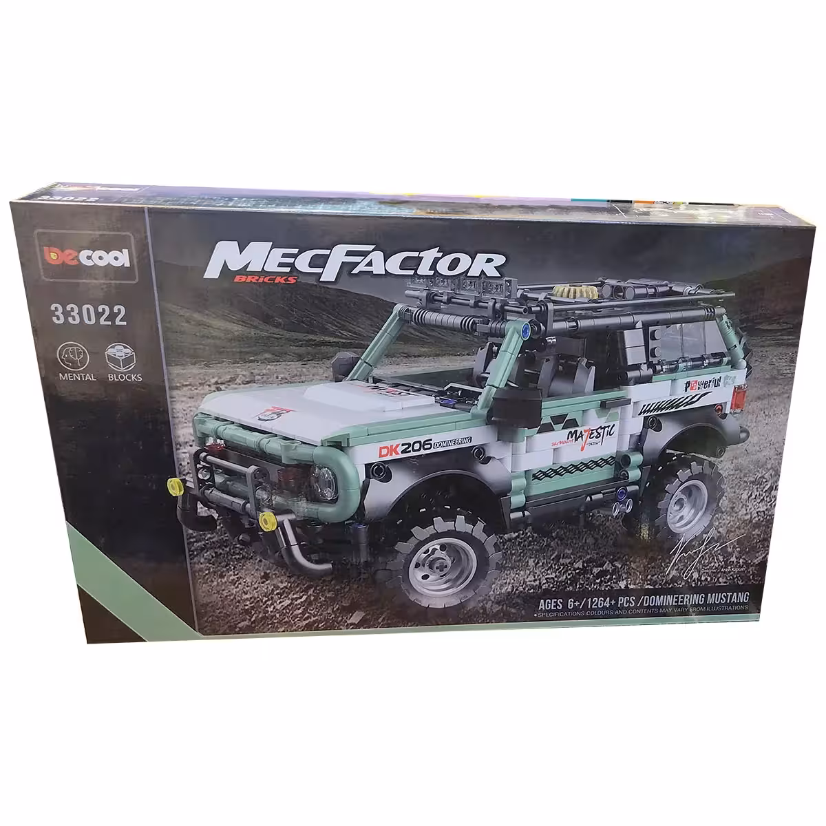 ساختنی دکول مدل 1264 تکه  سری Mecfactor کد 33022