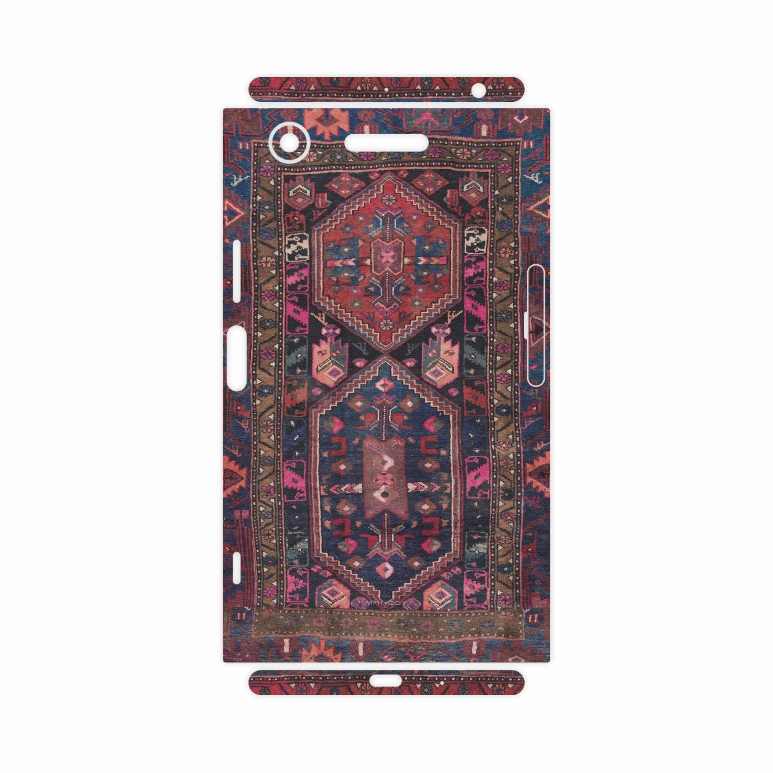 برچسب پوششی ماهوت مدل Rug-FullSkin مناسب برای گوشی موبایل سونی Xperia XZ1