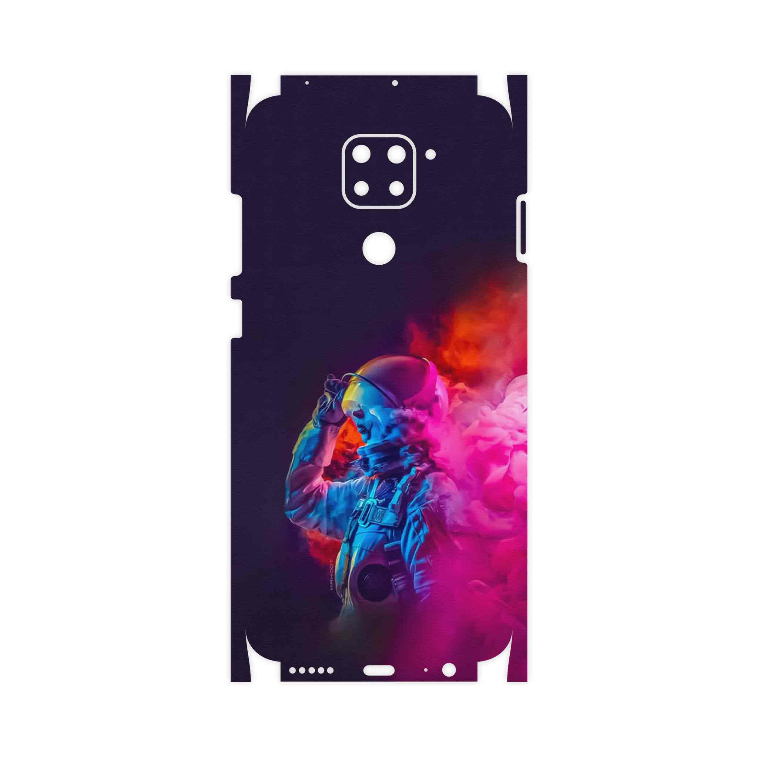 برچسب پوششی ماهوت مدل Smoke Rainbow Digital Art 1-FullSkin مناسب برای گوشی موبایل شیائومی Redmi Note 9