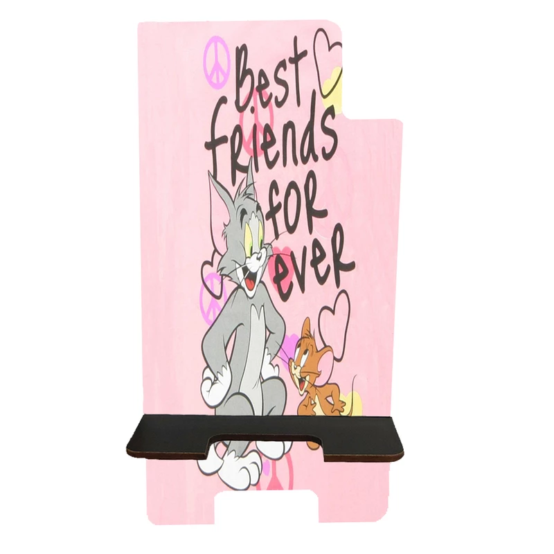 پایه نگهدارنده گوشی موبایل طرح تام و جری he10