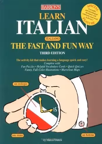 کتاب Learn Italian the Fast and Fun Way ایتالیایی را به روشی سریع و سرگرم کننده یاد بگیرید