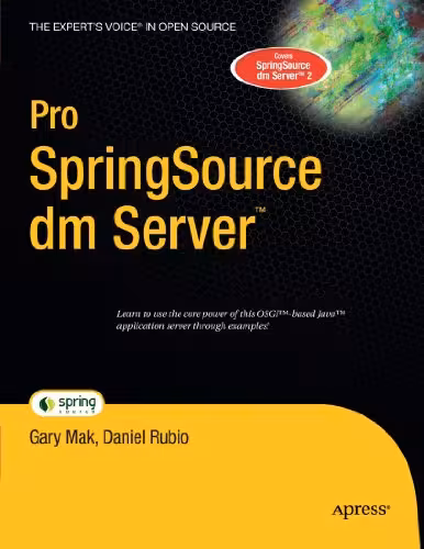 خرید و دانلود نسخه کامل کتاب Pro SpringSource dm Server™