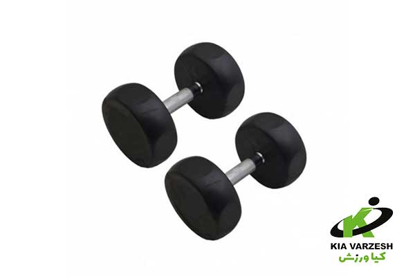 خرید دمبل گرد  15 کیلو dhz دو عددی | خرید   قیمت مناسب