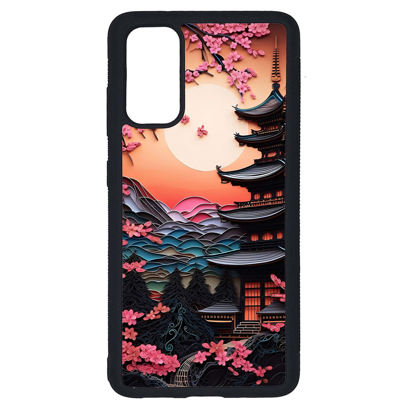 کاور طرح معبد کد G-118 مناسب برای گوشی موبایل سامسونگ Galaxy S20 | دیجی قاب دونی