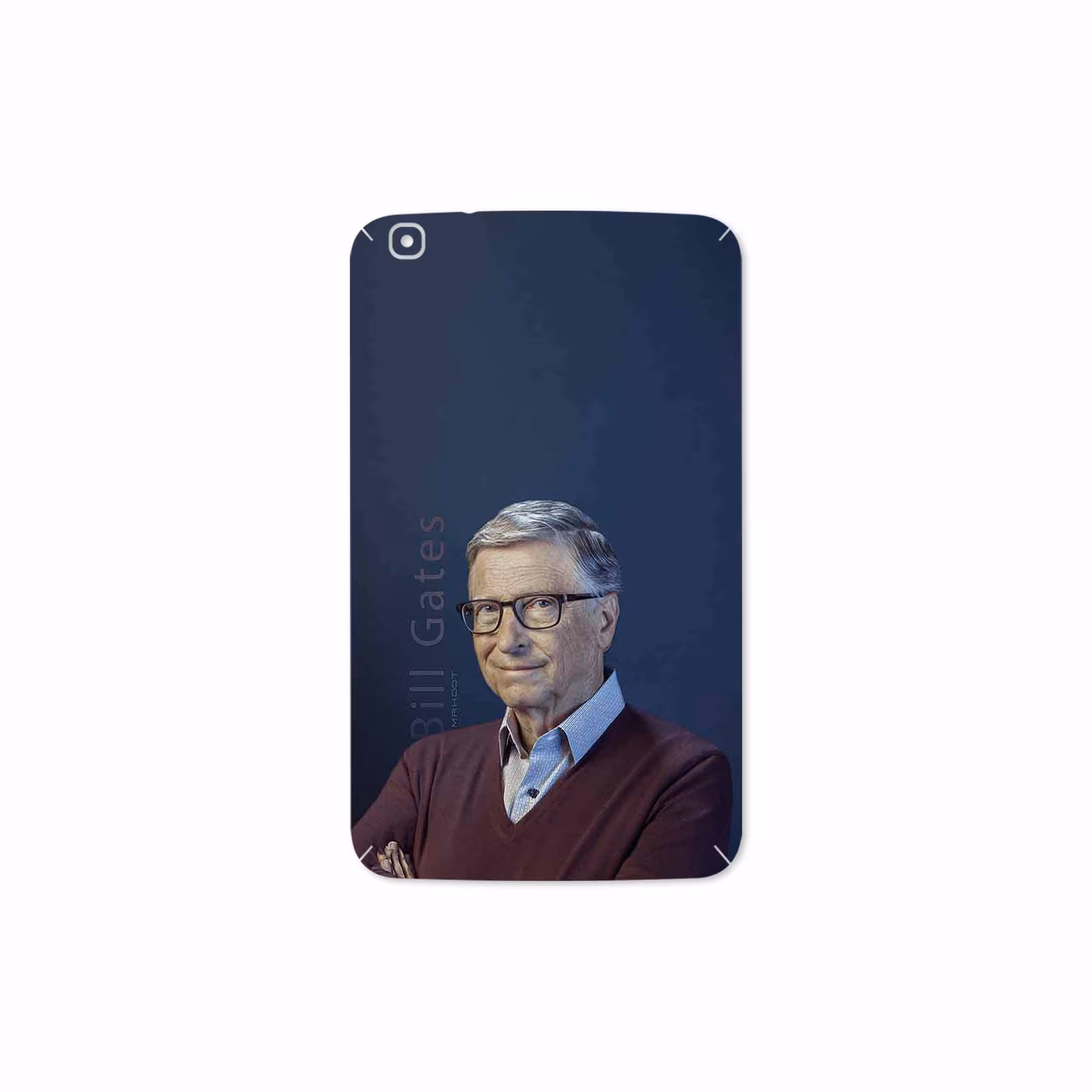 برچسب پوششی ماهوت مدل Bill Gates مناسب برای تبلت سامسونگ Galaxy Tab 3 8.0 2013 T311