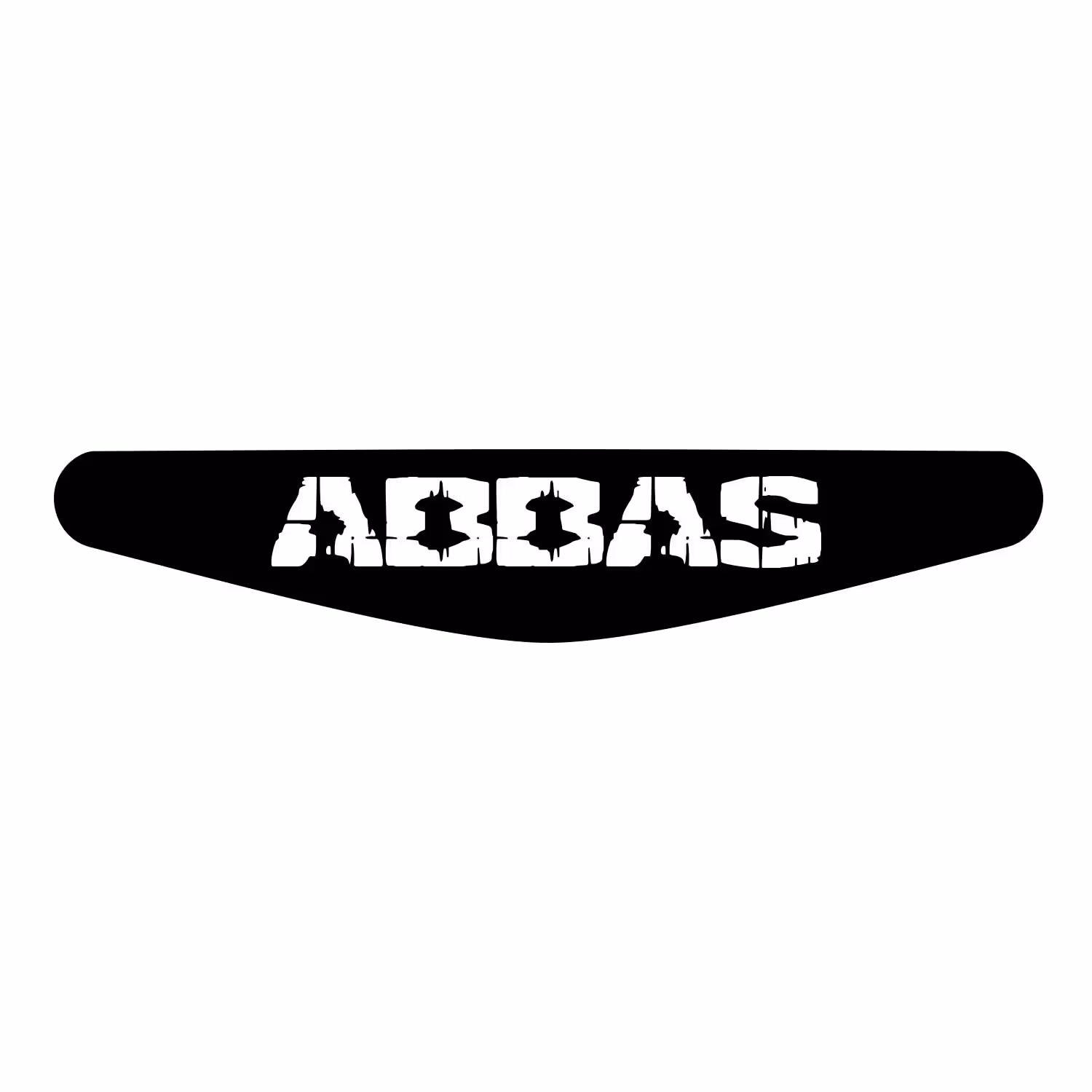 برچسب لایت بار دسته پلی استیشن 4 ونسونی طرح Abbas