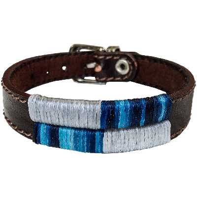 دستبند چرم وارک مدل آرت کد rb102