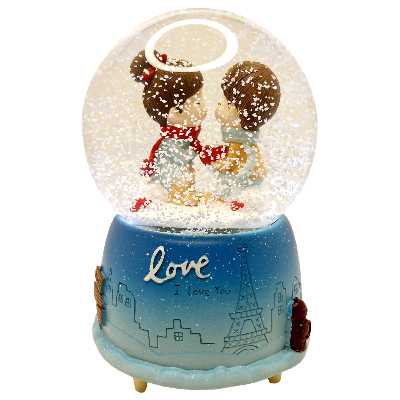 گوی موزیکال مدل Love طرح عشق و شادی کد B4022