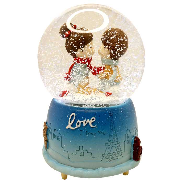 گوی موزیکال مدل Love طرح عشق و شادی کد B4022