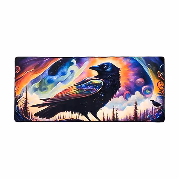 ماوس پد مخصوص بازی 70*30 طرح پرنده