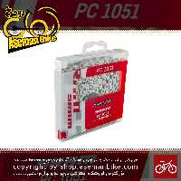 زنجیر دوچرخه 10 سرعته اسرم مدل PC-1051 به همراه قفل زنجیر | SRAM PC-1051 Chain 10 Speed