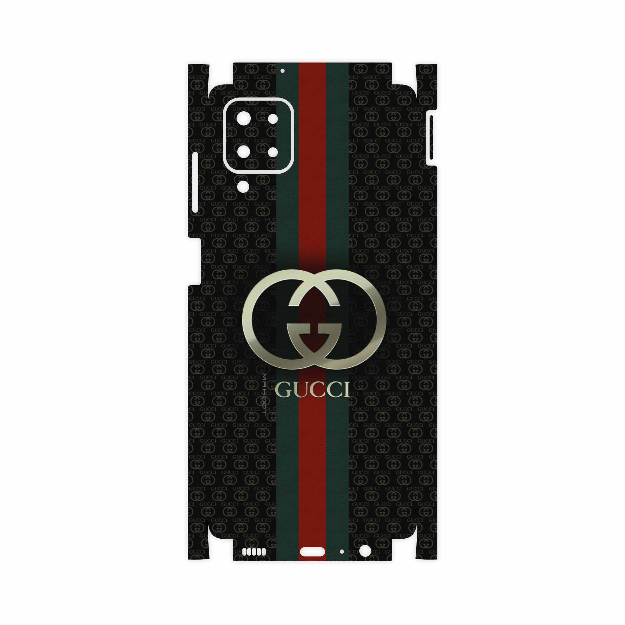 برچسب پوششی ماهوت مدل GUCCI-Logo-FullSkin مناسب برای گوشی موبایل سامسونگ Galaxy M12