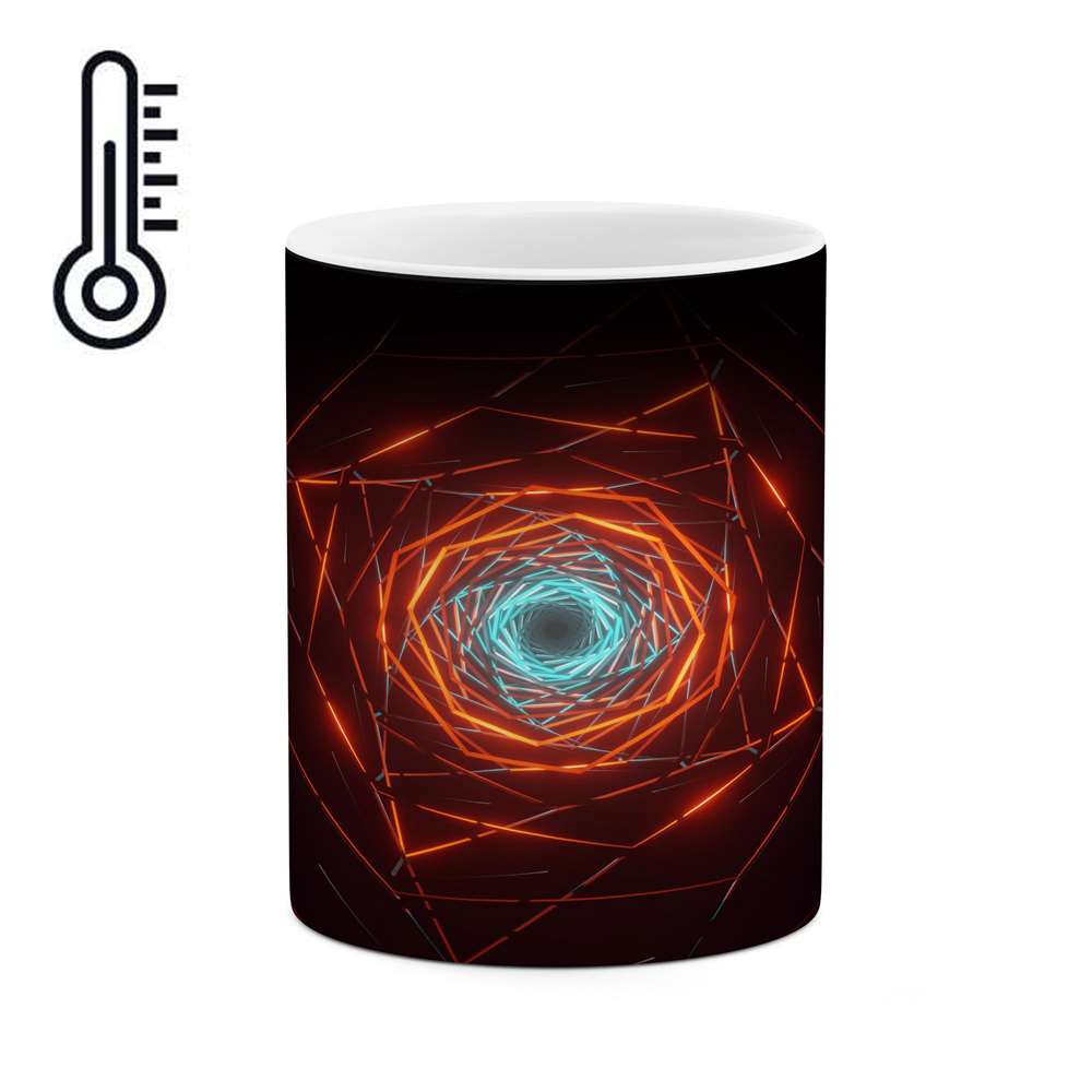 ماگ حرارتی کاکتی طرح فانتزی مدل mgh16041