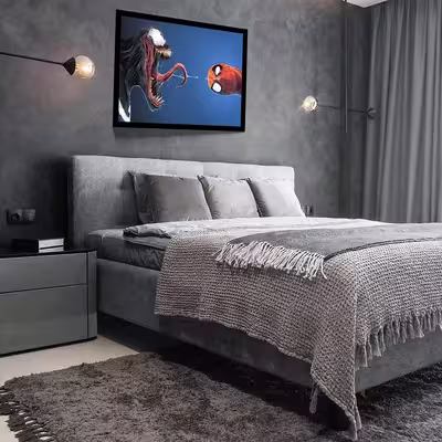 تابلو مدل spiderman کد F-17045