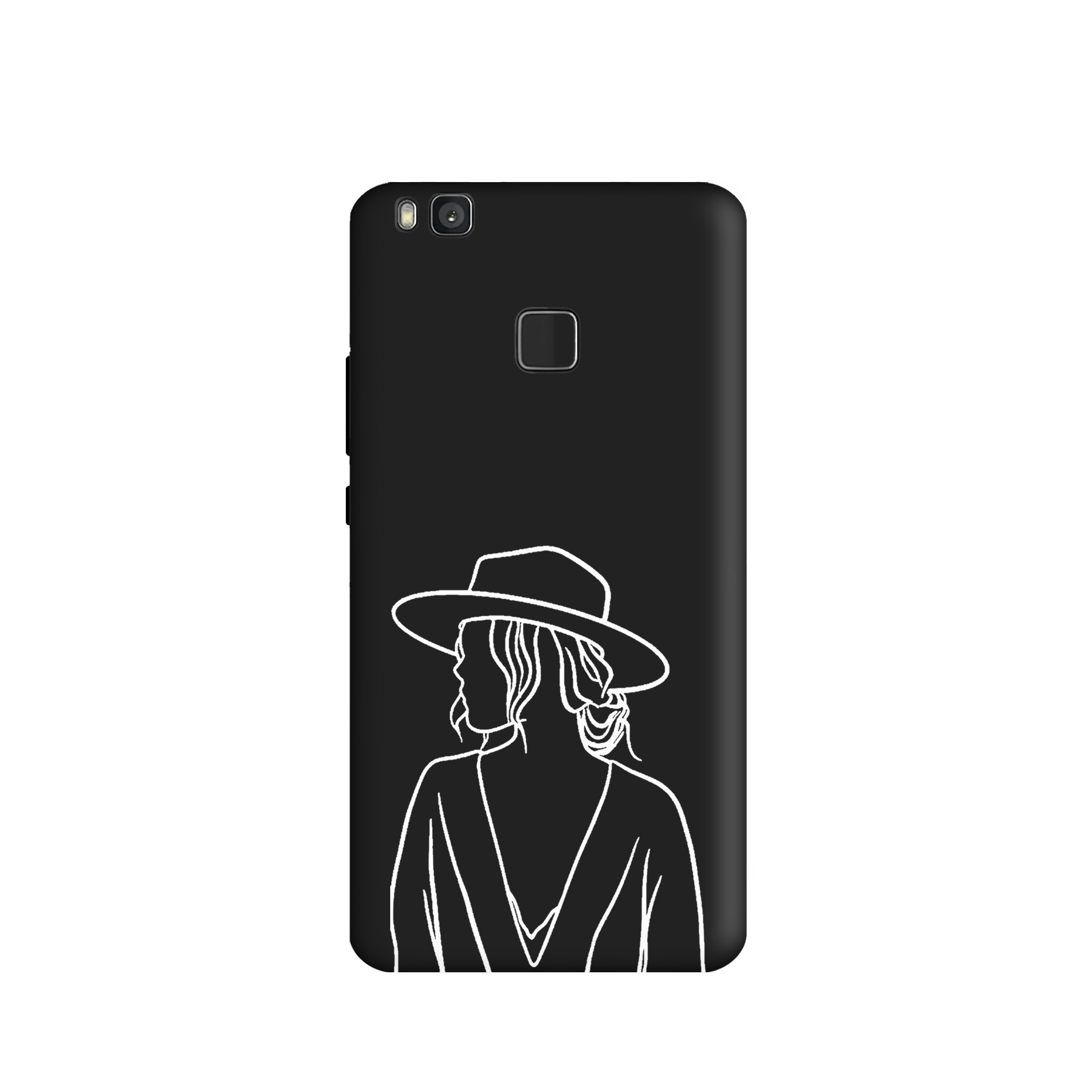 کاور طرح دخترانه مینیمال فانتزی کد u1752 مناسب برای گوشی موبایل هوآوی P9 Lite