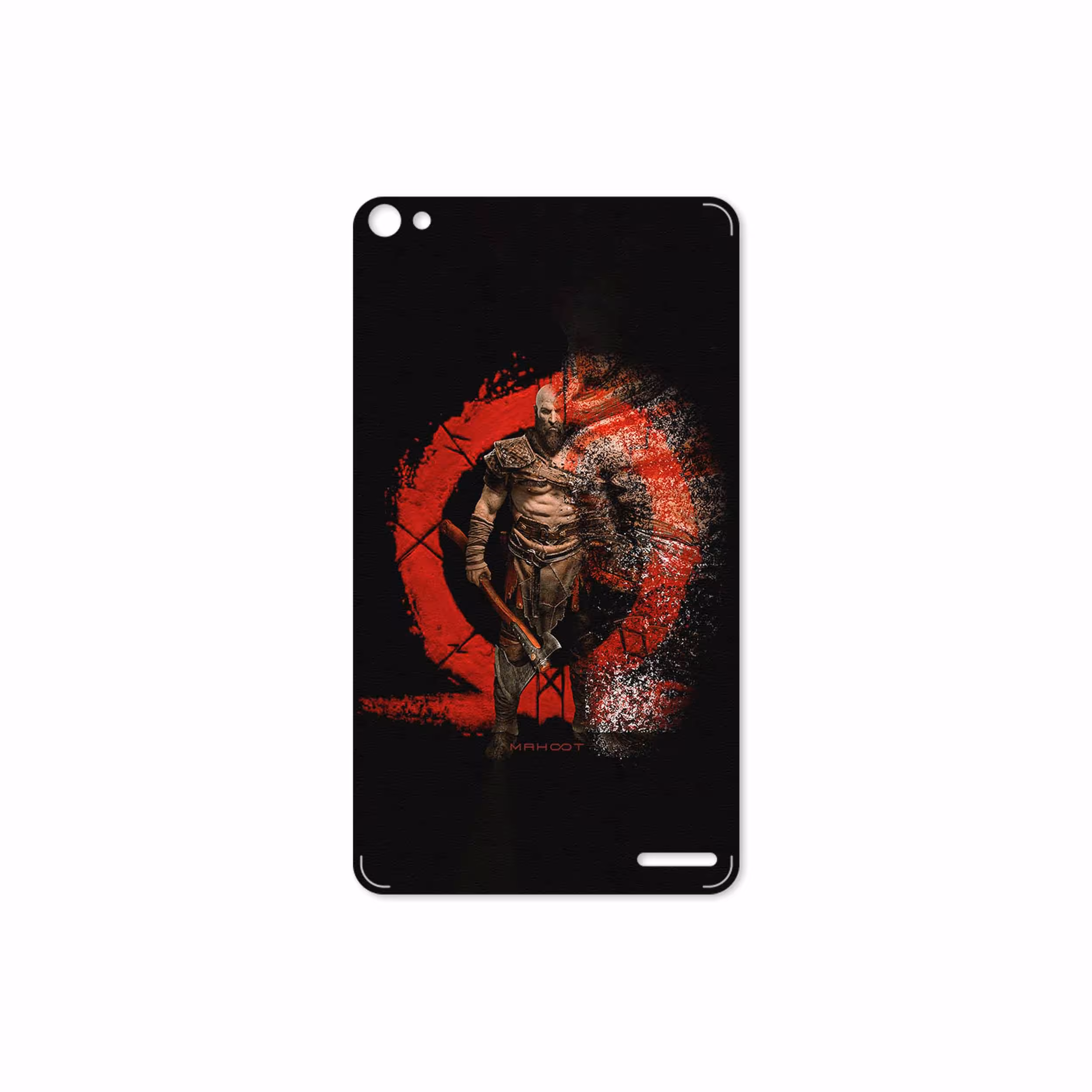 برچسب پوششی ماهوت مدل God-Of-War-Game مناسب برای تبلت هوآوی Mediapad X2 2015