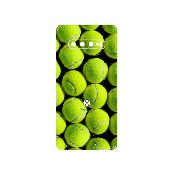 برچسب پوششی ماهوت مدل Tennis مناسب برای گوشی موبایل سامسونگ Galaxy S10 Plus