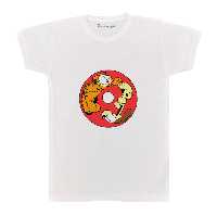 تی شرت آستین کوتاه بچگانه پرمانه طرح گارفیلد کد pmt.7634