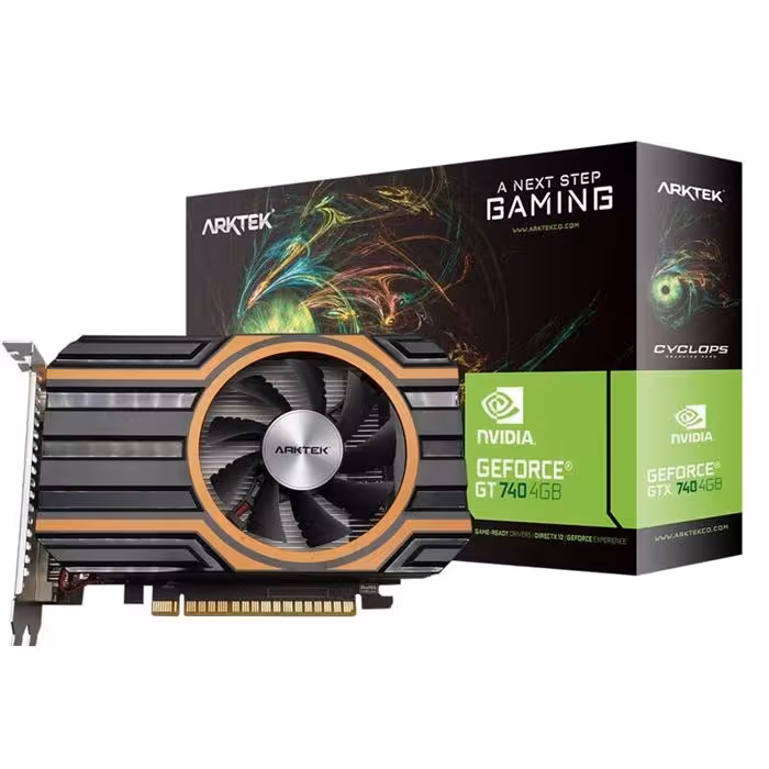 کارت گرافیک گیمینگ آرکتک Nvidia GT740 4G