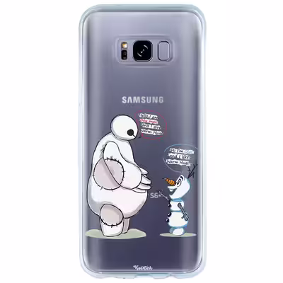 کاور طرح Olaf &amp; Baymax مناسب برای گوشی موبایل سامسونگ Galaxy S8 Plus
