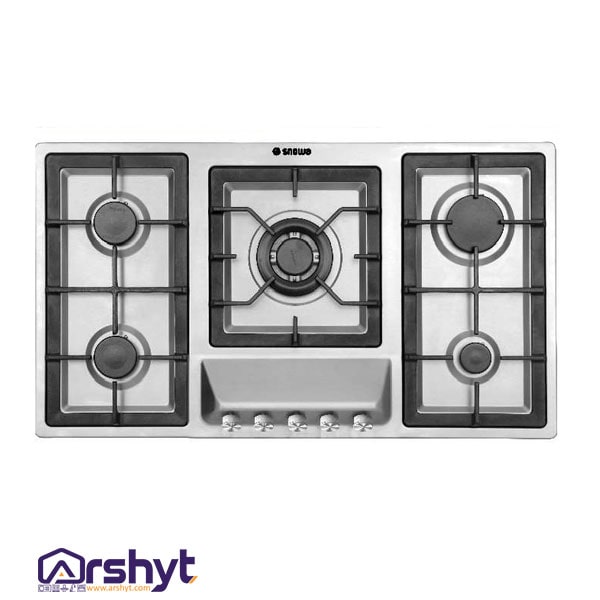 گاز صفحه ای اسنوا مدل ss_19507 |اجاق گاز استیل اسنوا - لوازم خانه و آشپزخانه آرشیت