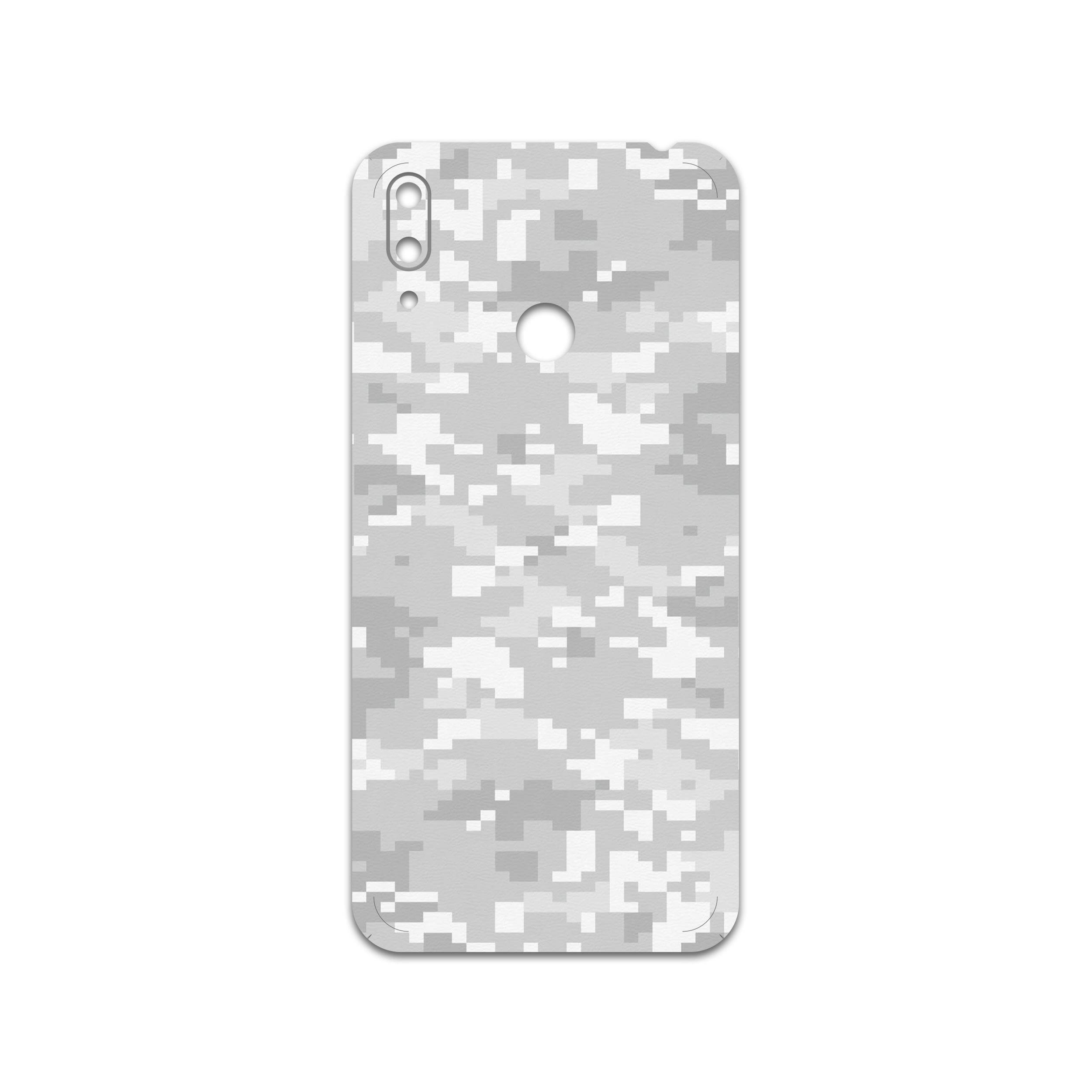 برچسب پوششی ماهوت مدل Army-Snow-Pixel مناسب برای گوشی موبایل هوآوی Y7 Prime 2019