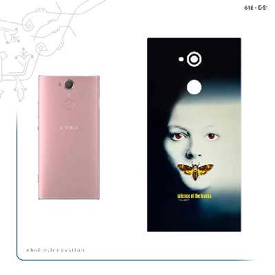 برچسب پوششی ماهوت مدل Silence of the Lambs مناسب برای گوشی موبایل سونی Xperia XA2 Ultra