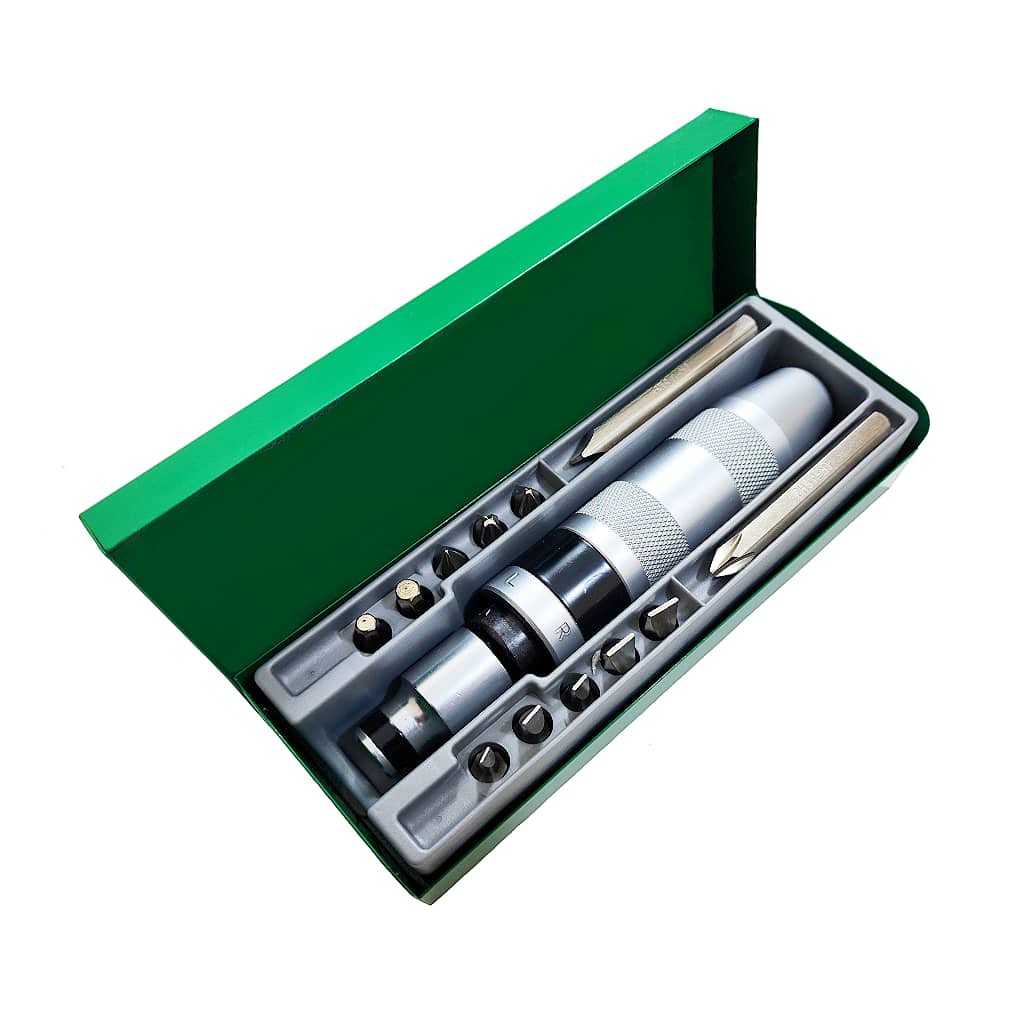 پیچ گوشتی ضربه خور مجموعه 13 عددی