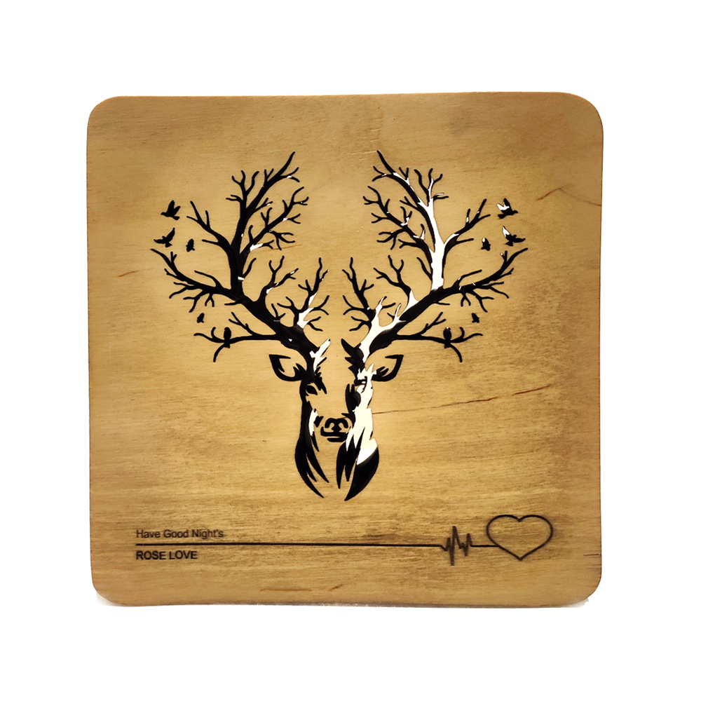 آباژور رومیزی مدل چراغ خواب مدل 2100