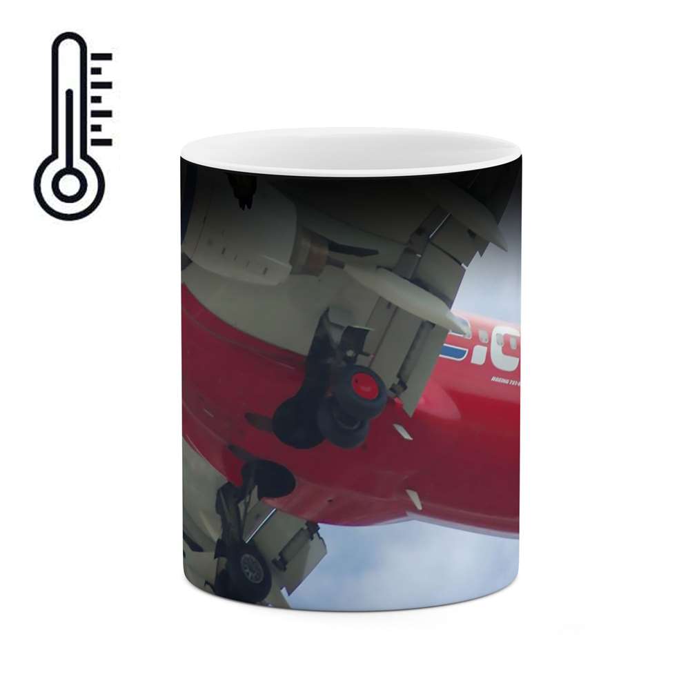 ماگ حرارتی طرح هواپیما مدل mgh00902