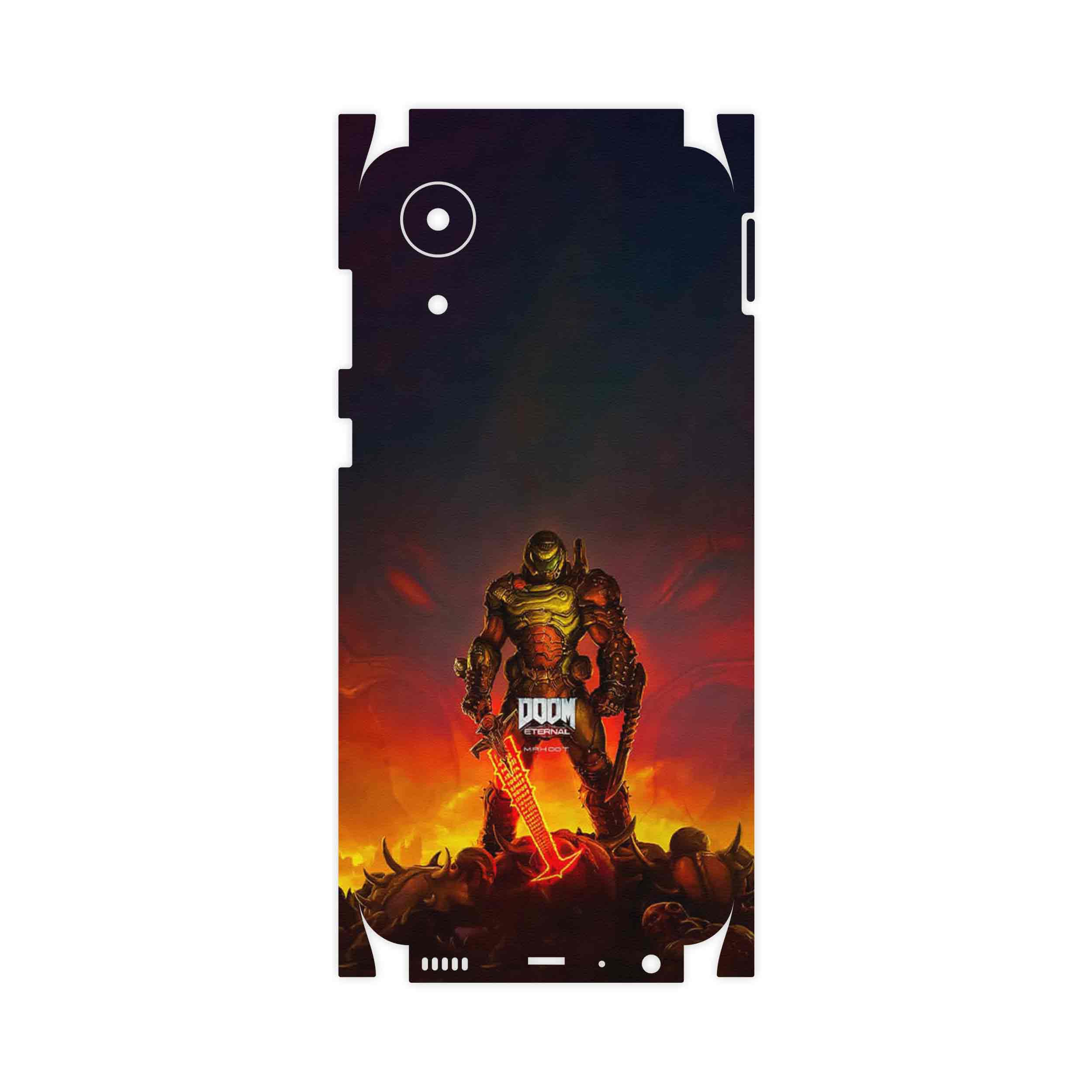 برچسب پوششی ماهوت مدل DOOM Game Series-FullSkin مناسب برای گوشی موبایل سامسونگ Galaxy A03 Core