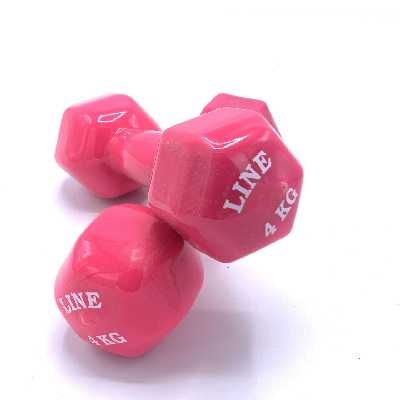 دمبل لاين کد L04 وزن 4 کیلوگرم بسته ۲ عددی