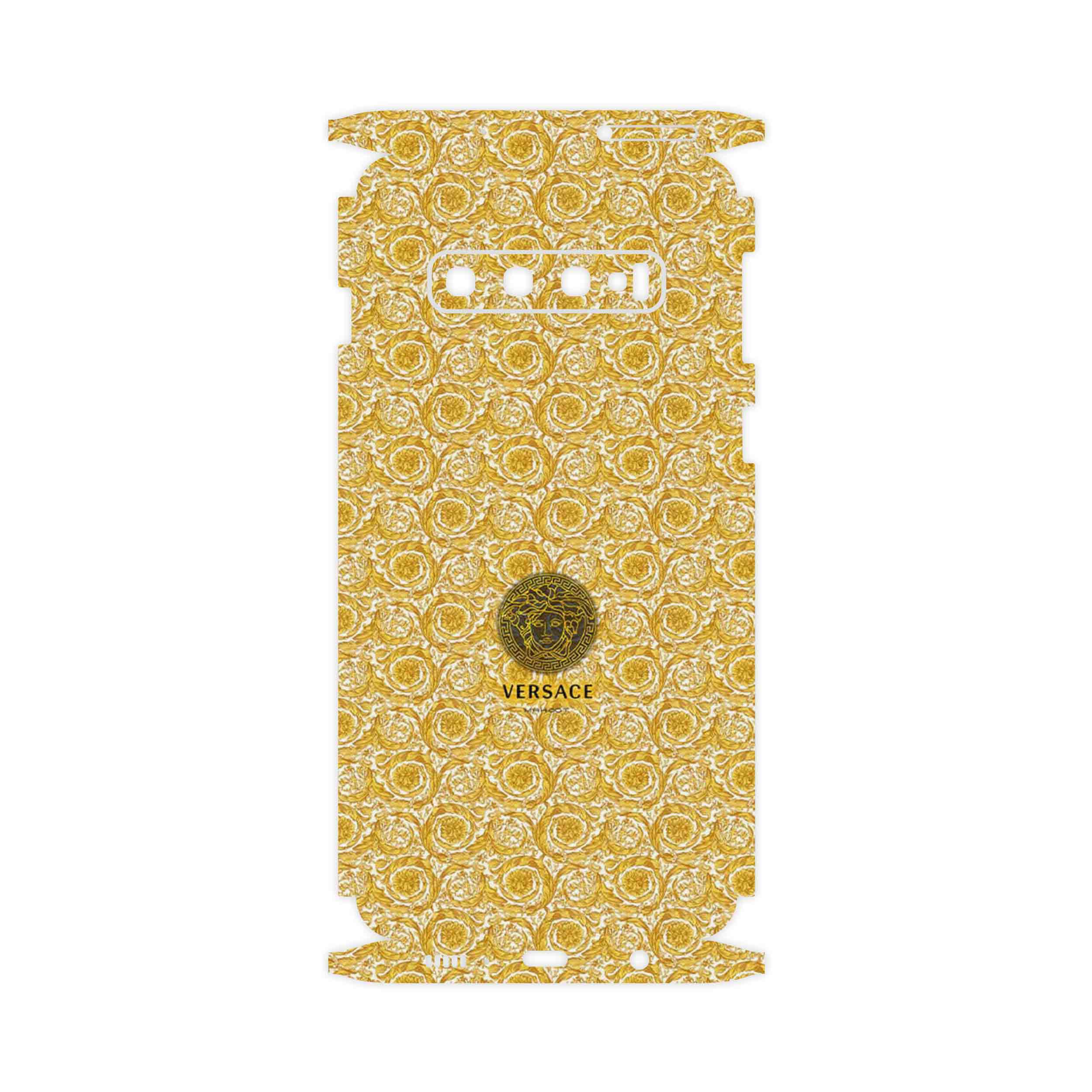 برچسب پوششی ماهوت مدل versace-FullSkin مناسب برای گوشی موبایل سامسونگ Galaxy S10