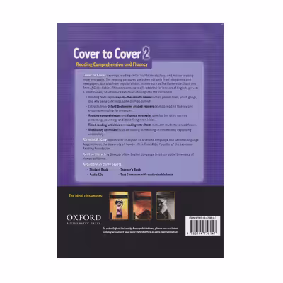 کتاب Cover To Cover 2 Reading Comprehension And Fluency اثر Richard R. Day And Kenton Harsch انتشارات اشتیاق نور